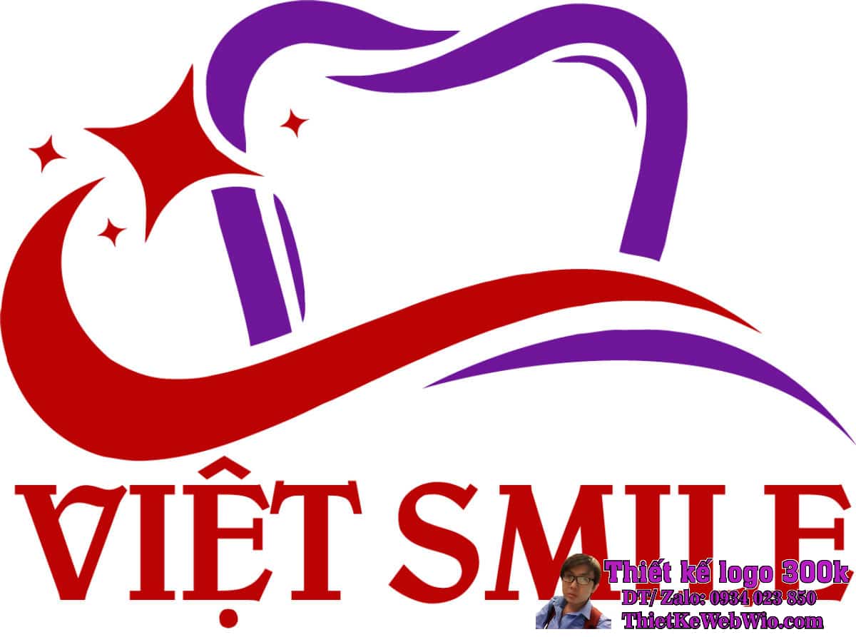 Thiết kế logo nha khoa Việt Smile Thiết kế logo nha khoa Việt Smile