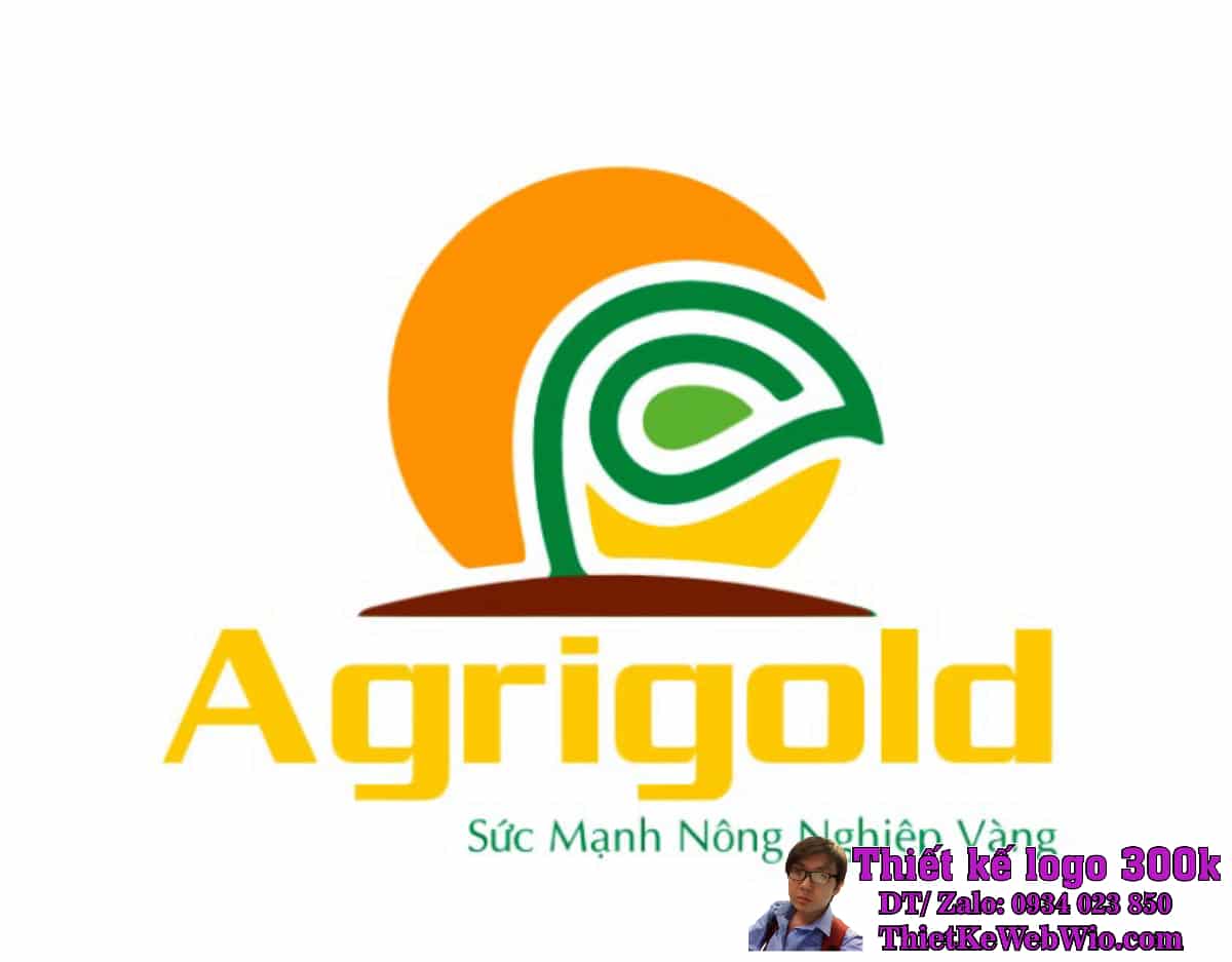Thiết kế logo phân bón qua lá Agrigold Thiết kế logo phân bón qua lá Agrigold