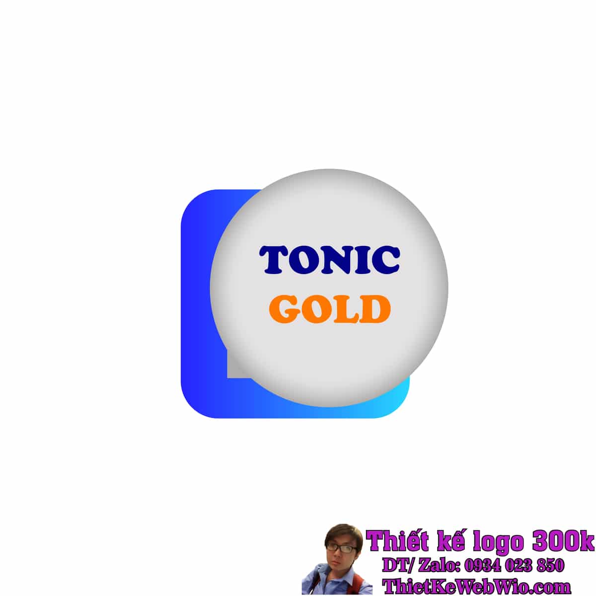 Thiết kế logo phân bón và thuốc BVTV Tonic Gold Thiết kế logo phân bón và thuốc BVTV Tonic Gold