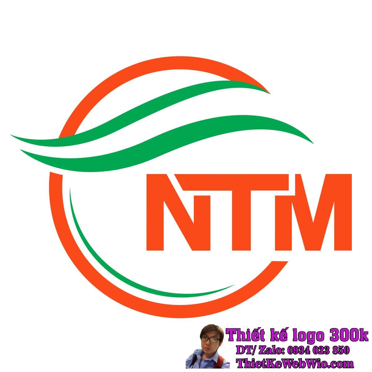 Thiết kế logo sữa NTM Thiết kế logo sữa NTM
