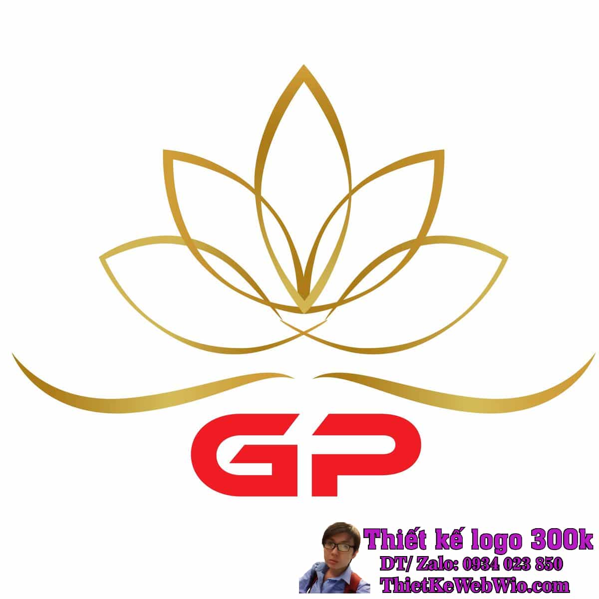 Thiết kế logo thực phẩm GP Thiết kế logo thực phẩm GP