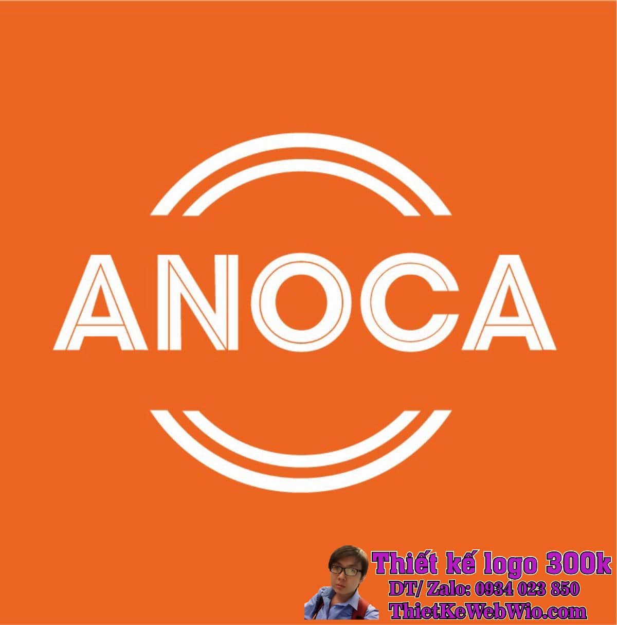 Thiết kế logo thương mại ANOCA Thiết kế logo thương mại ANOCA