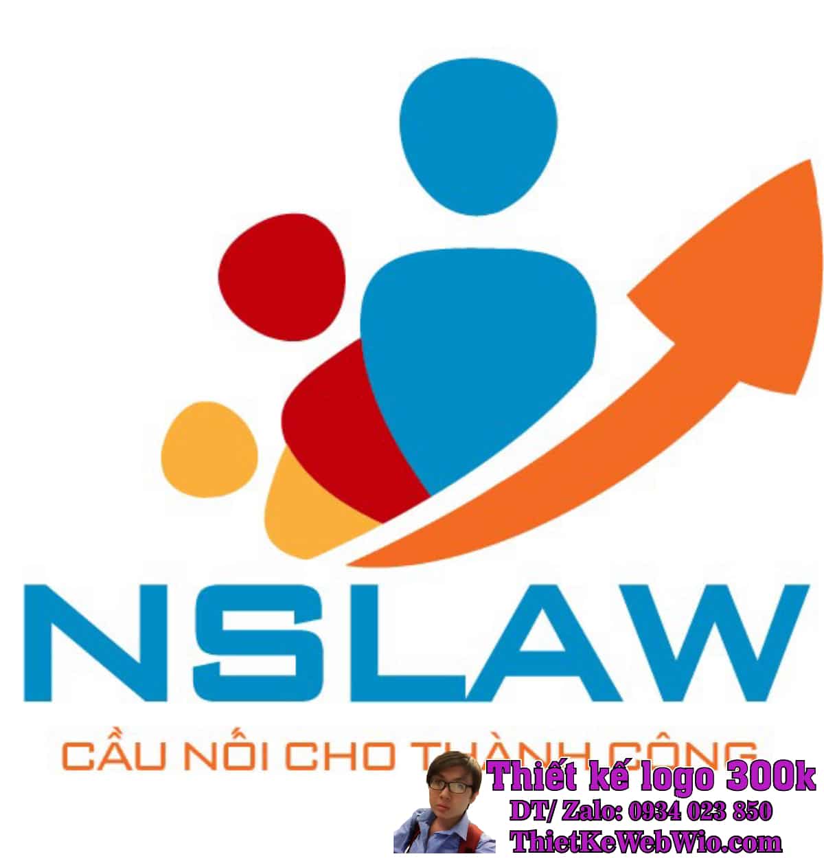Thiết kế logo tư vấn luật NSLAW Thiết kế logo tư vấn luật NSLAW