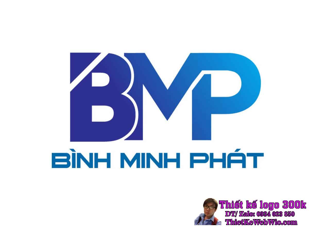 Thiết kế logo vận tải BMP Bình Minh Phát Thiết kế logo vận tải BMP Bình Minh Phát