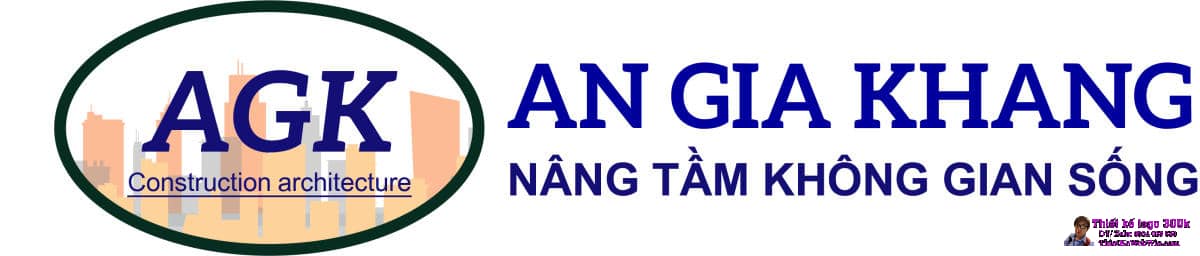 Thiết kế logo xây dựng AN GIA KHANG Thiết kế logo xây dựng AN GIA KHANG