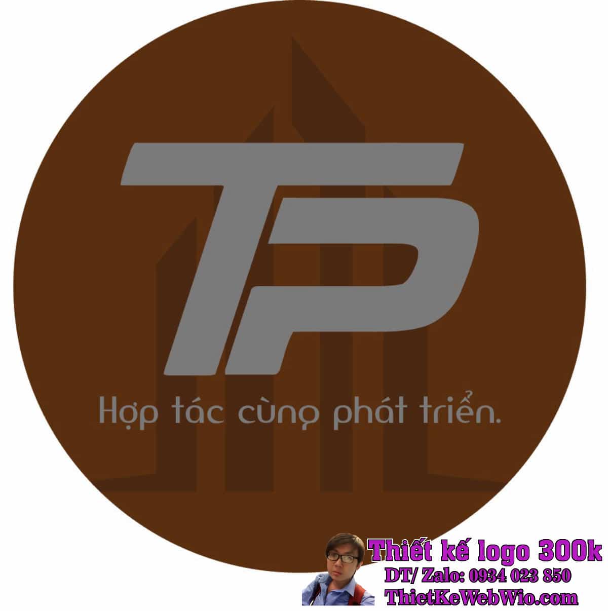 Thiết kế logo xây dựng TP Tiến Phú Thiết kế logo xây dựng TP Tiến Phú