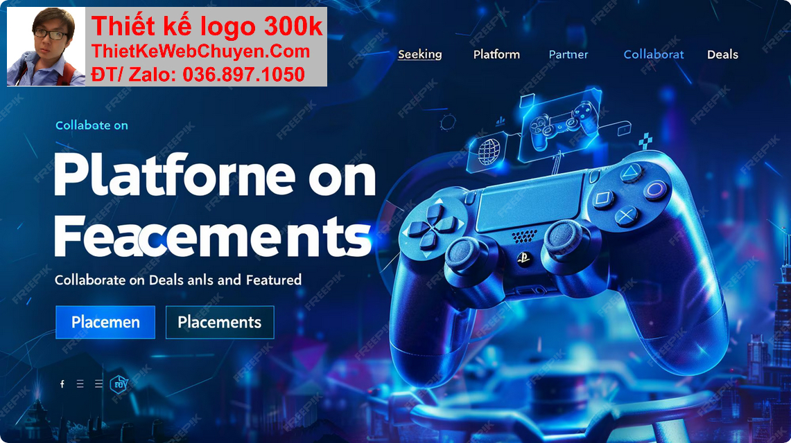 Thiết kế web Bán phụ kiện game thủ chuyên nghiệp Thiết kế web Bán phụ kiện game thủ chuyên nghiệp