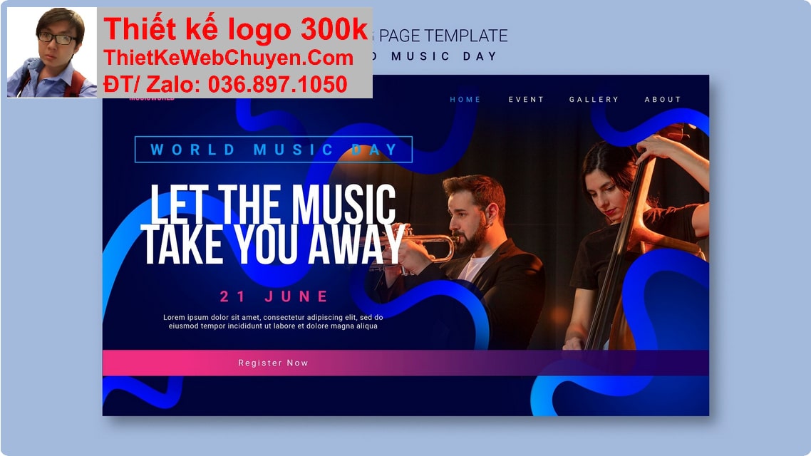 Thiết kế web Bán vé sự kiện concert chuyên nghiệp Thiết kế web Bán vé sự kiện concert chuyên nghiệp