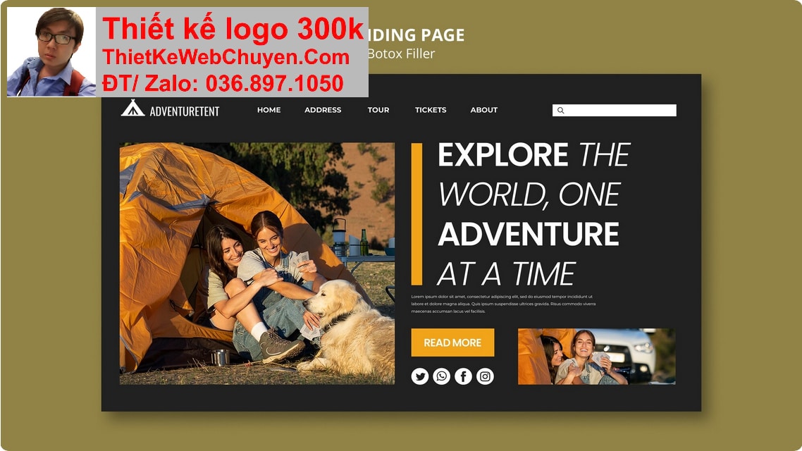 Thiết kế web Cửa hàng bán đồ camping dã ngoại chuyên nghiệp Thiết kế web Cửa hàng bán đồ camping dã ngoại chuyên nghiệp