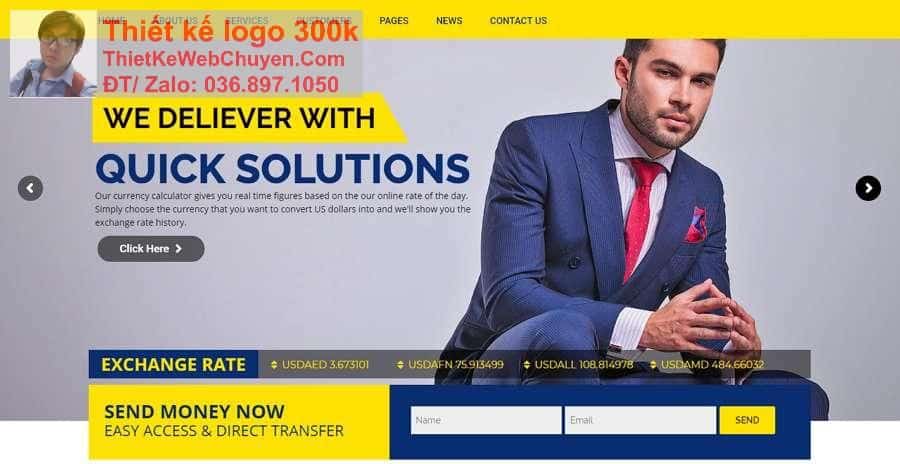 Thiết kế web Dịch vụ cho vay tiền chuyên nghiệp Thiết kế web Dịch vụ cho vay tiền chuyên nghiệp