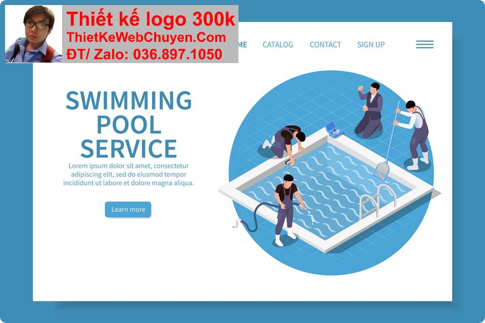 Thiết kế web Dịch vụ làm sạch hồ bơi chuyên nghiệp Thiết kế web Dịch vụ làm sạch hồ bơi chuyên nghiệp