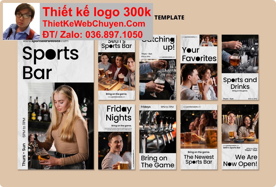 Thiết kế web Quán bar pub chuyên nghiệp Thiết kế web Quán bar pub chuyên nghiệp