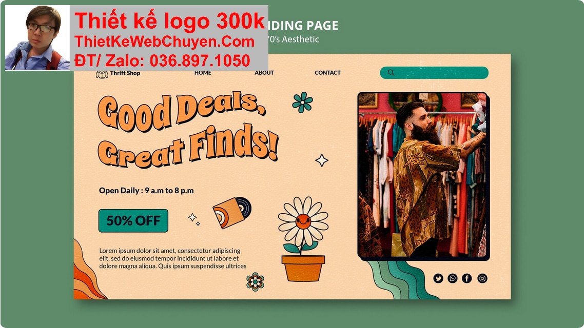 Thiết kế web Shop bán đồ sưu tầm vintage chuyên nghiệp Thiết kế web Shop bán đồ sưu tầm vintage chuyên nghiệp