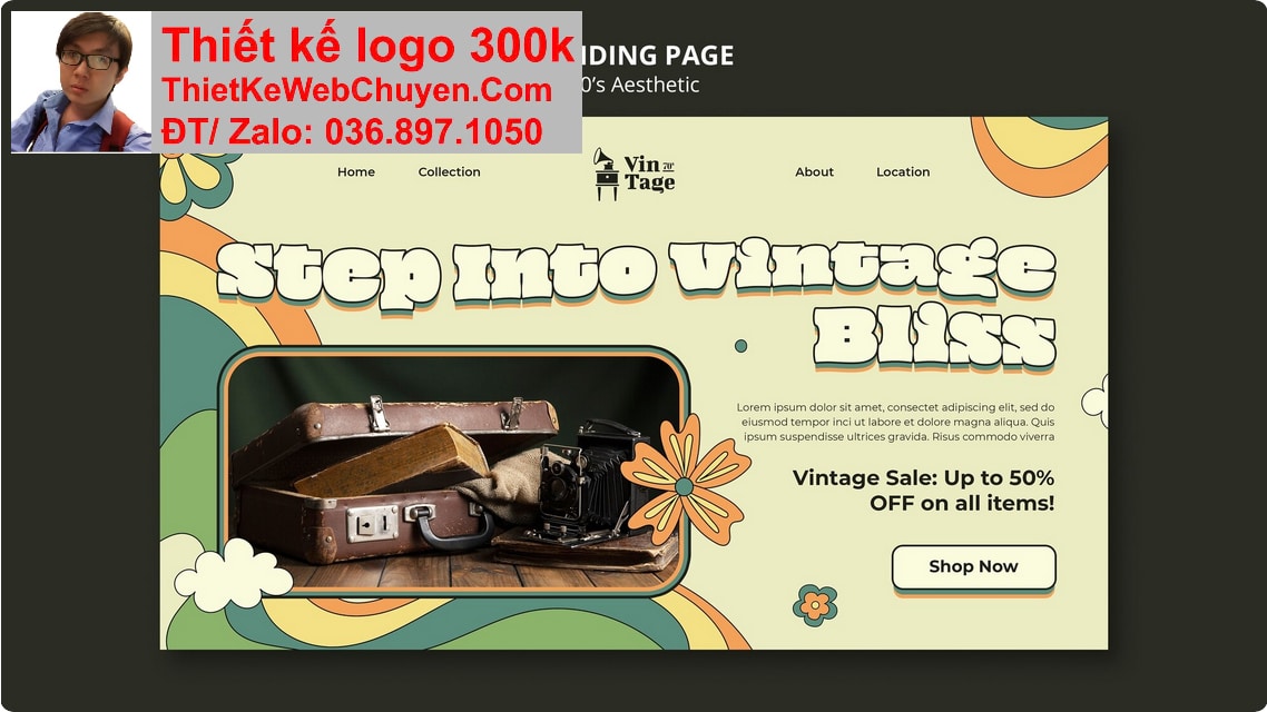 Thiết kế web Shop bán đồ sưu tầm vintage chuyên nghiệp Thiết kế web Shop bán đồ sưu tầm vintage chuyên nghiệp