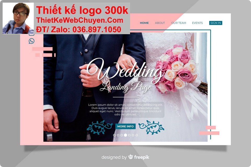 Thiết kế web Studio ảnh cưới chuyên nghiệp Thiết kế web Studio ảnh cưới chuyên nghiệp