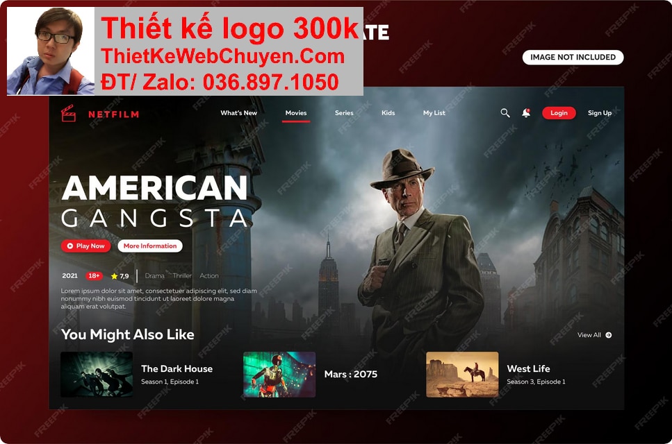 Thiết kế web Trang review phim sách chuyên nghiệp Thiết kế web Trang review phim sách chuyên nghiệp