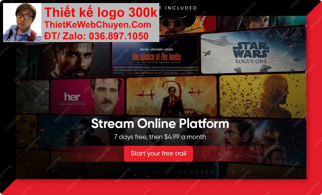 Thiết kế web Trang review phim sách chuyên nghiệp Thiết kế web Trang review phim sách chuyên nghiệp