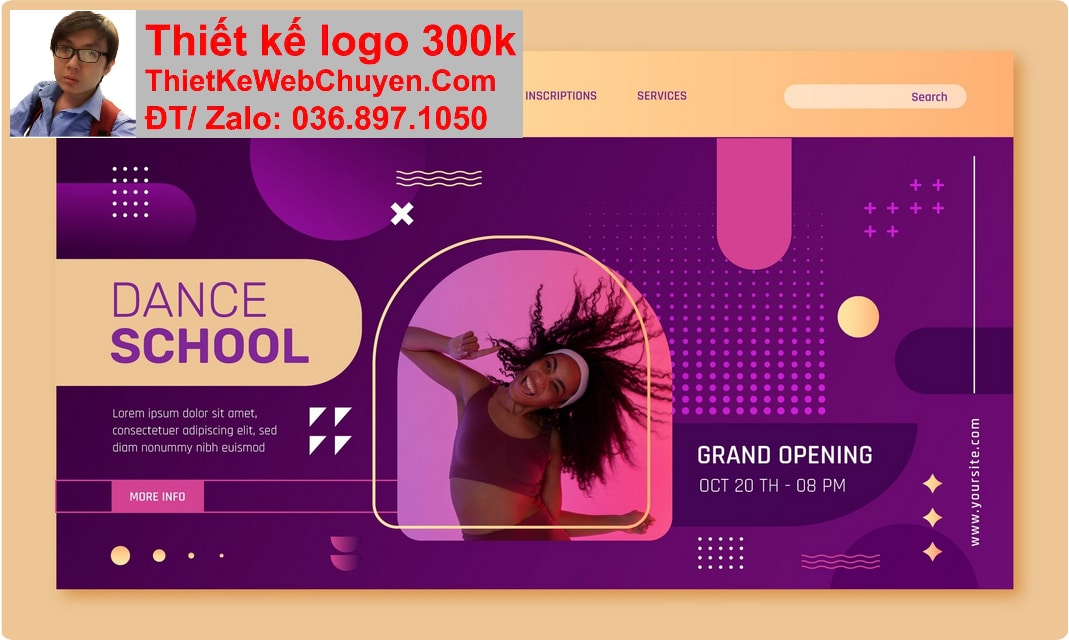 Thiết kế web Trung tâm dạy khiêu vũ zumba chuyên nghiệp Thiết kế web Trung tâm dạy khiêu vũ zumba chuyên nghiệp