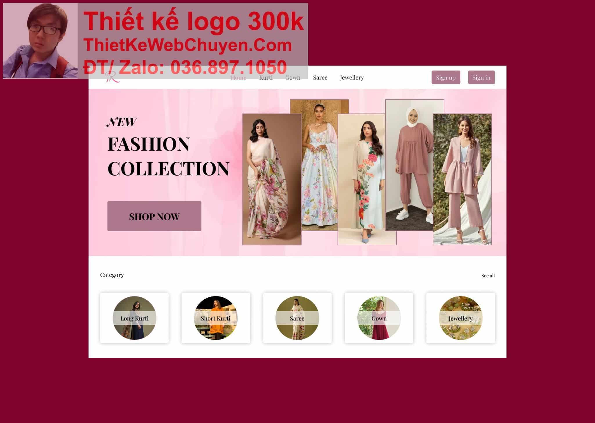 Thiết kế web bán Váy đầm đồ ngủ chuyên nghiệp Thiết kế web bán Váy đầm đồ ngủ chuyên nghiệp
