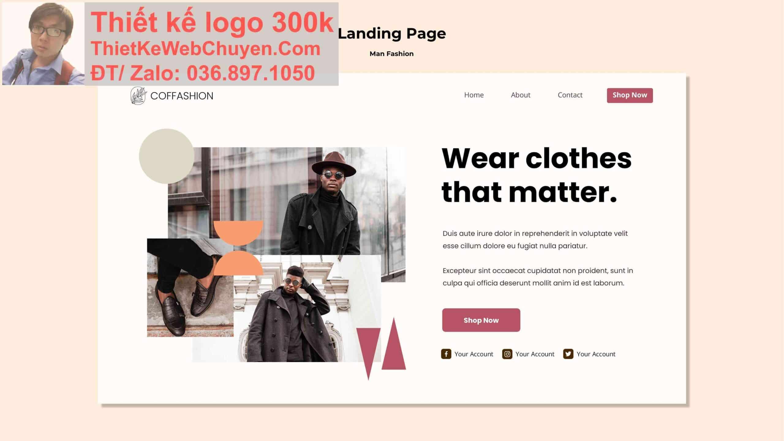 Thiết kế web bán áo khoác chuyên nghiệp Thiết kế web bán áo khoác chuyên nghiệp