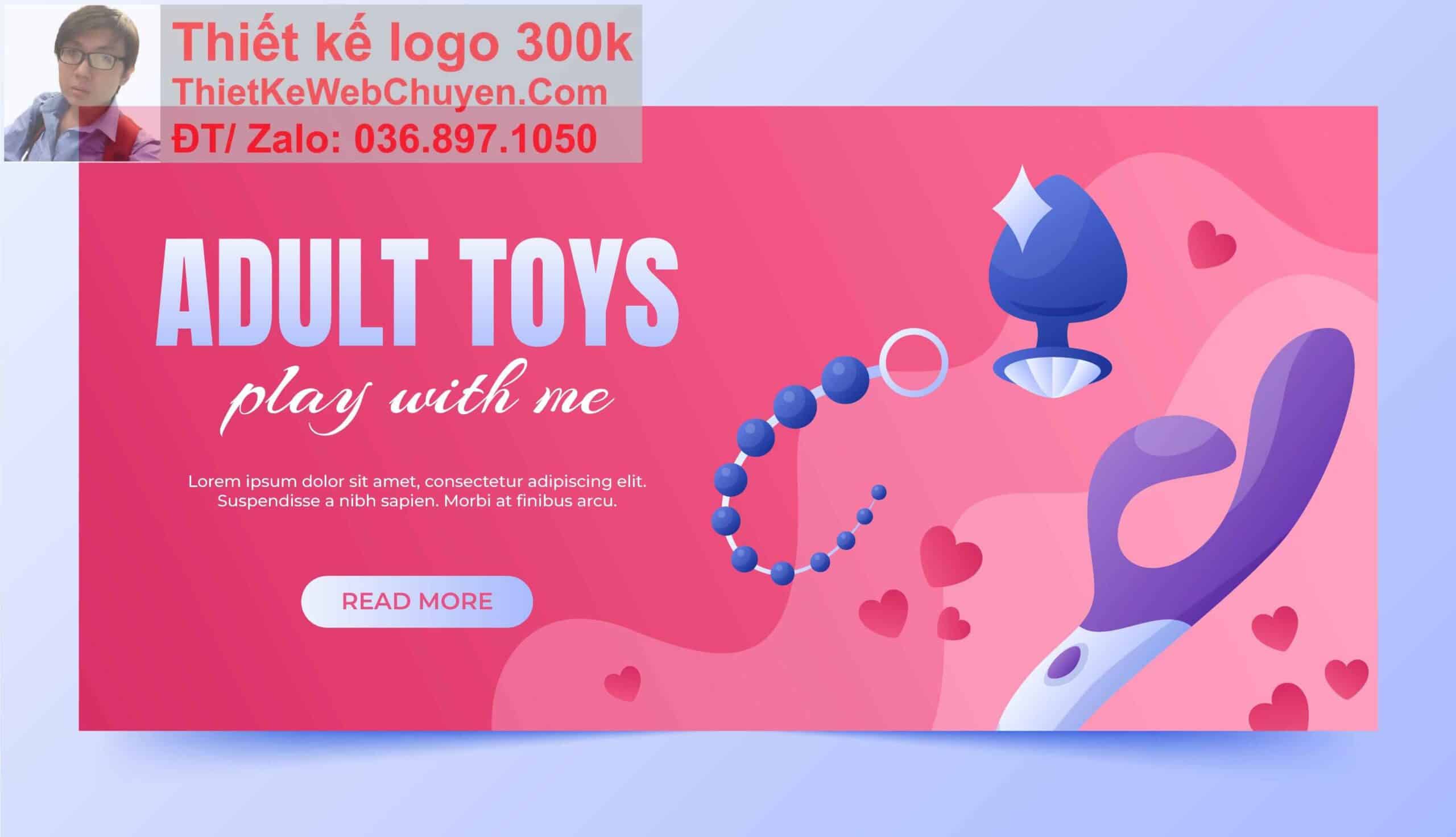 Thiết kế web bán đồ chơi người lớn chuyên nghiệp Thiết kế web bán đồ chơi người lớn chuyên nghiệp