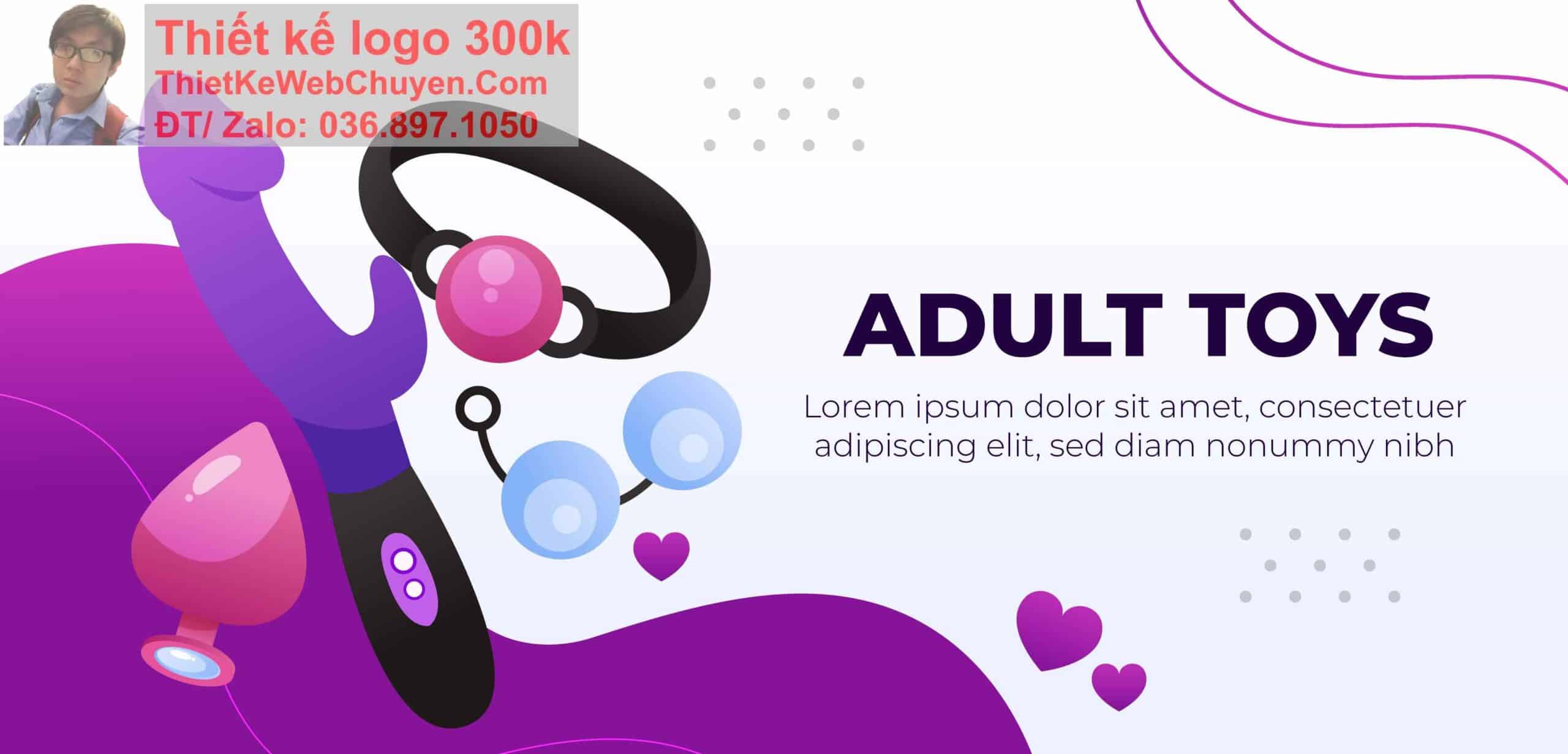 Thiết kế web bán đồ chơi người lớn chuyên nghiệp Thiết kế web bán đồ chơi người lớn chuyên nghiệp