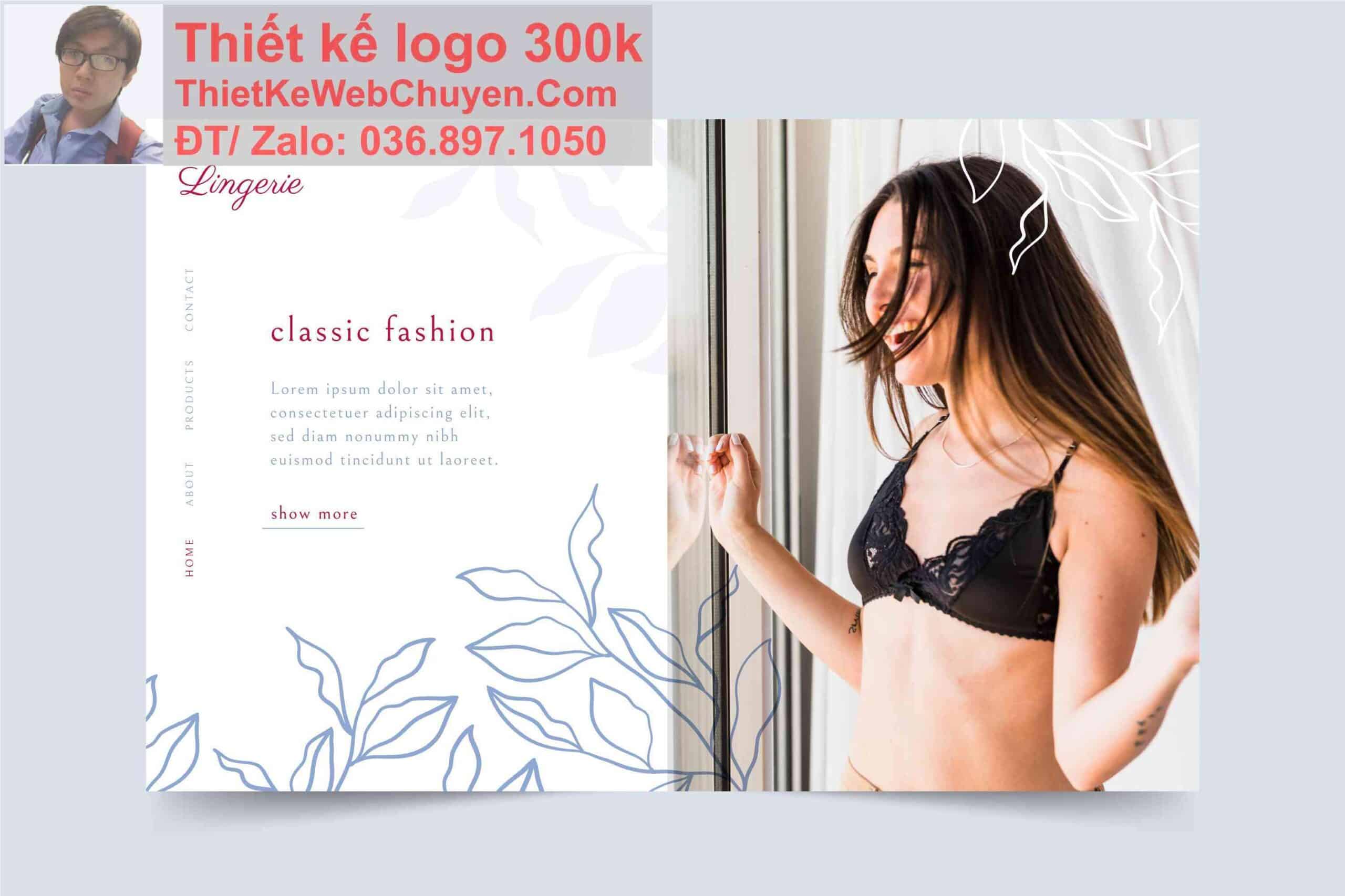 Thiết kế web bán đồ lót bikini chuyên nghiệp Thiết kế web bán đồ lót bikini chuyên nghiệp