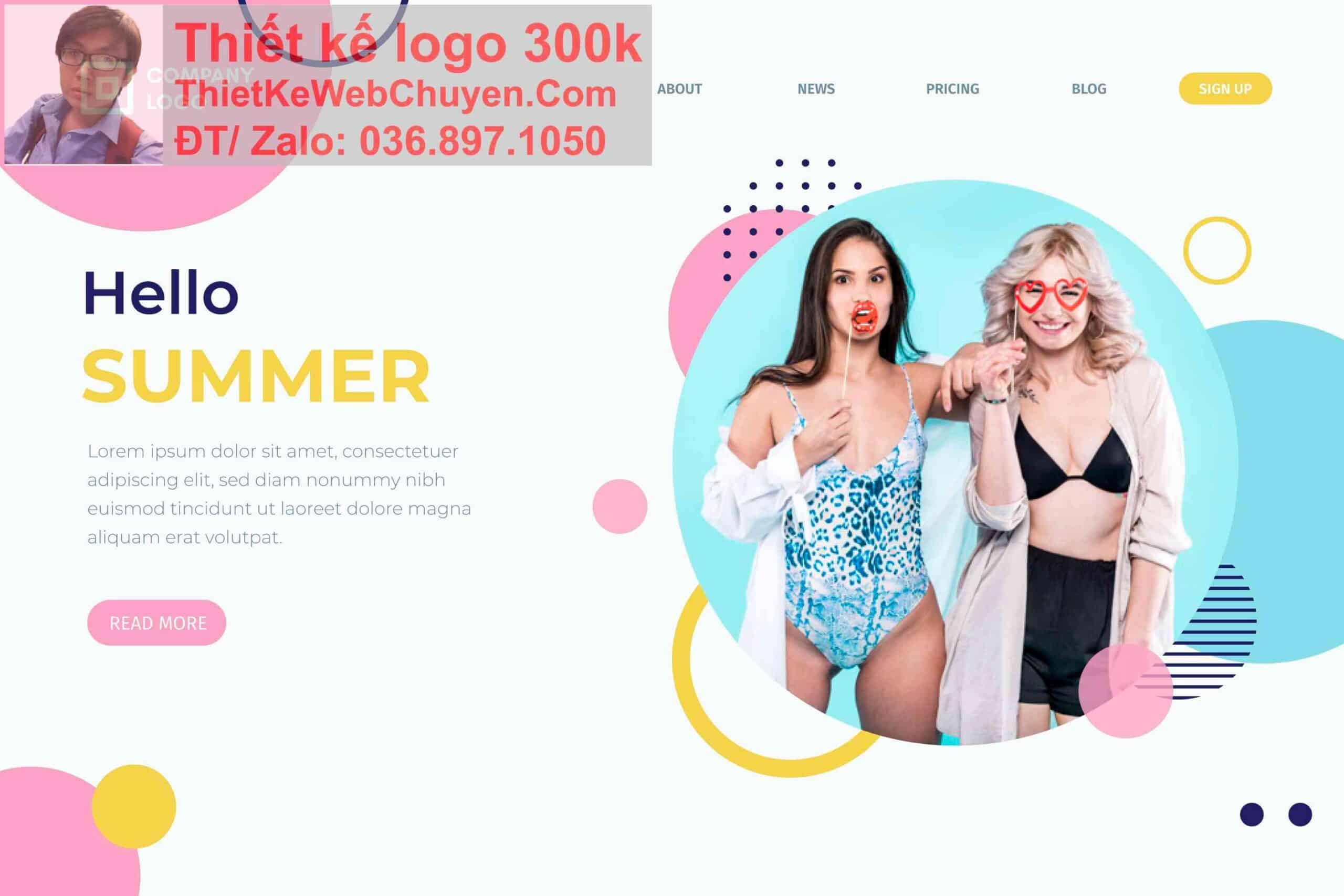 Thiết kế web bán đồ lót bikini chuyên nghiệp Thiết kế web bán đồ lót bikini chuyên nghiệp
