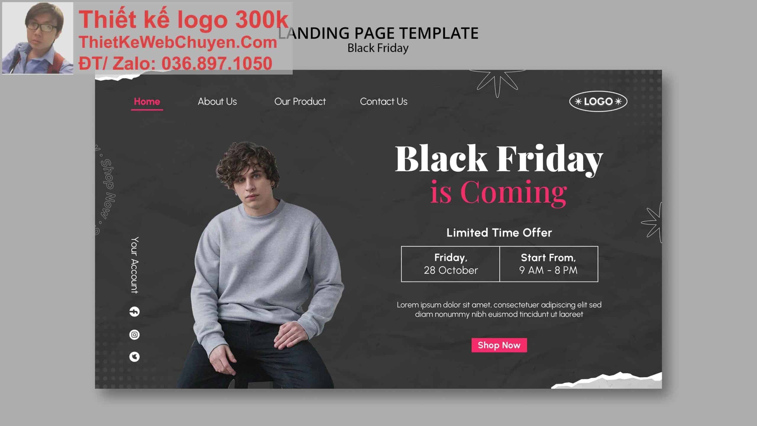Thiết kế web bán đồ nam chuyên nghiệp Thiết kế web bán đồ nam chuyên nghiệp