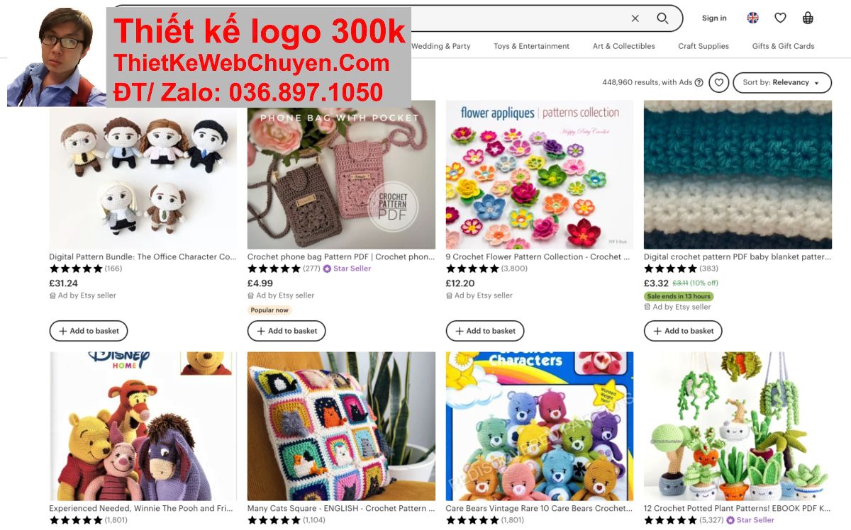 Thiết kế web bán đồ thủ công handmade chuyên Thiết kế web bán đồ thủ công handmade chuyên