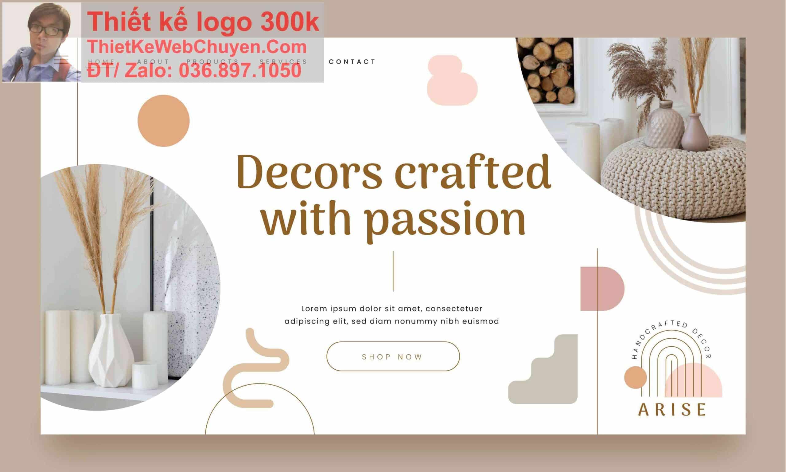 Thiết kế web bán giấy dán tường chuyên nghiệp Thiết kế web bán giấy dán tường chuyên nghiệp