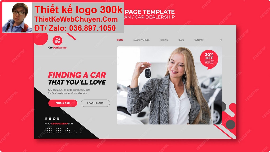 Thiết kế web bán ô tô xe hơi chuyên nghiệp