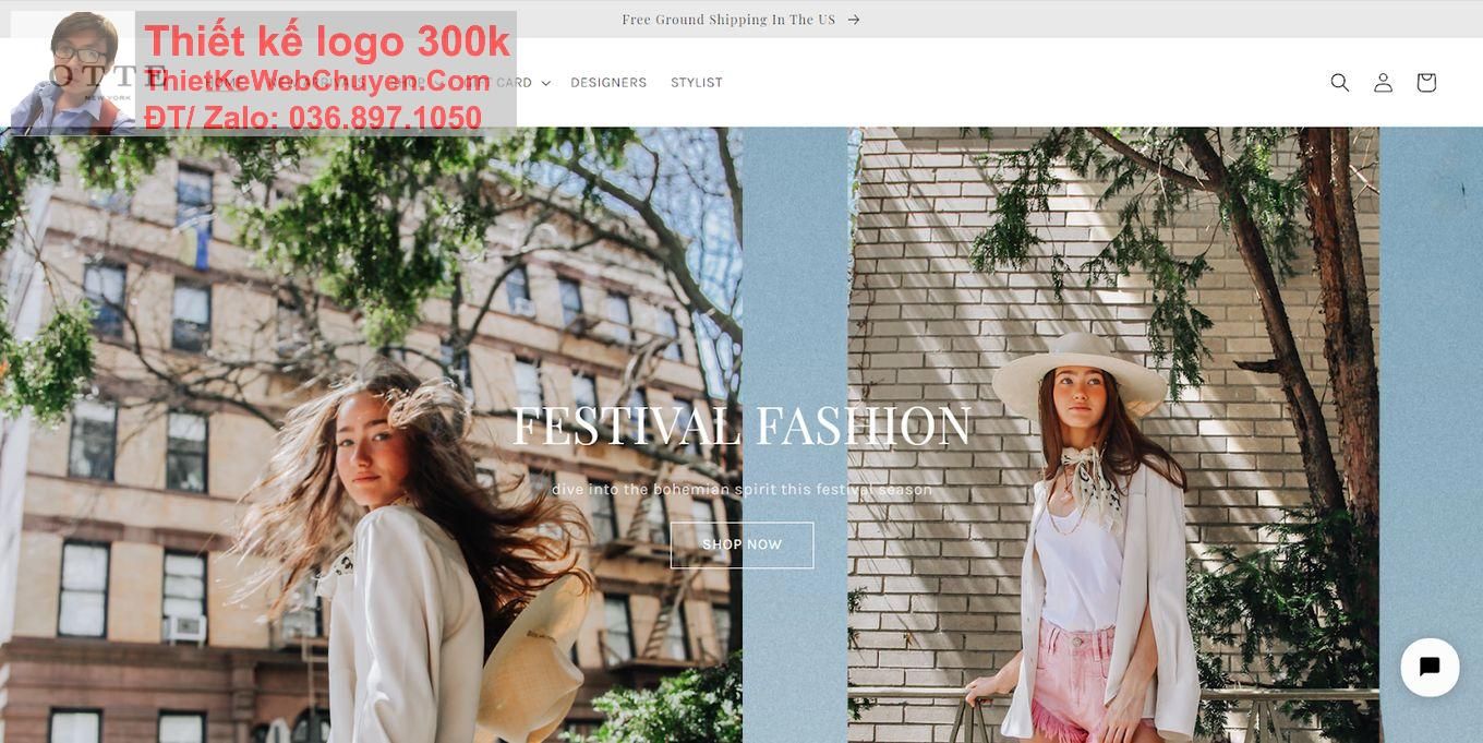 Thiết kế web bán quần áo chuyên nghiệp Thiết kế web bán quần áo chuyên nghiệp