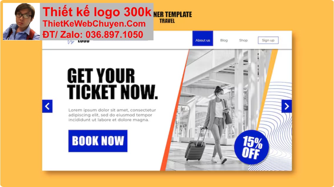 Thiết kế web bán vé máy bay chuyên nghiệp