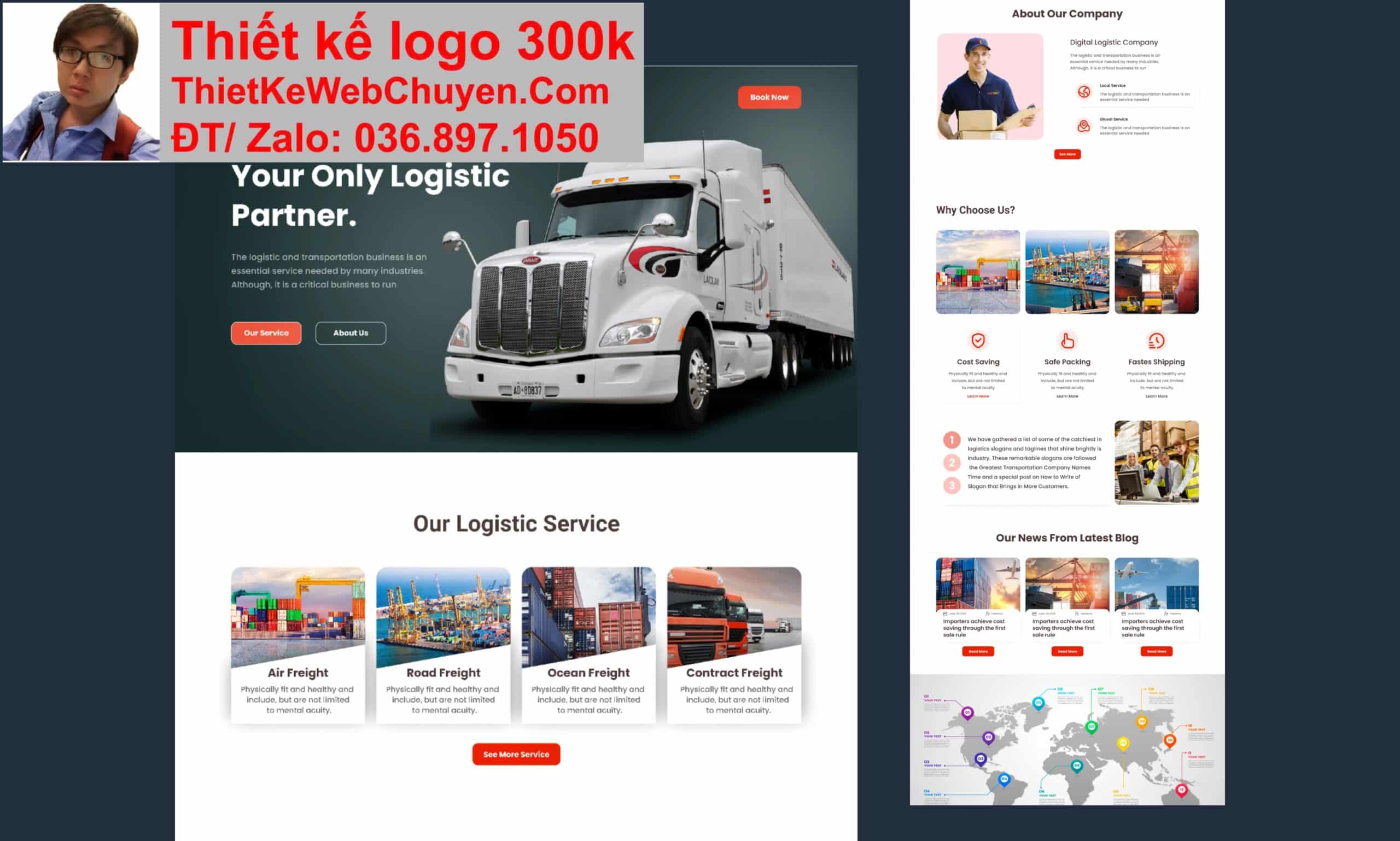 Thiết kế web bán xe ben chuyên nghiệp Thiết kế web bán xe ben chuyên nghiệp
