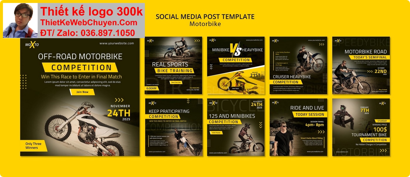 Thiết kế web bán xe máy chuyên nghiệp