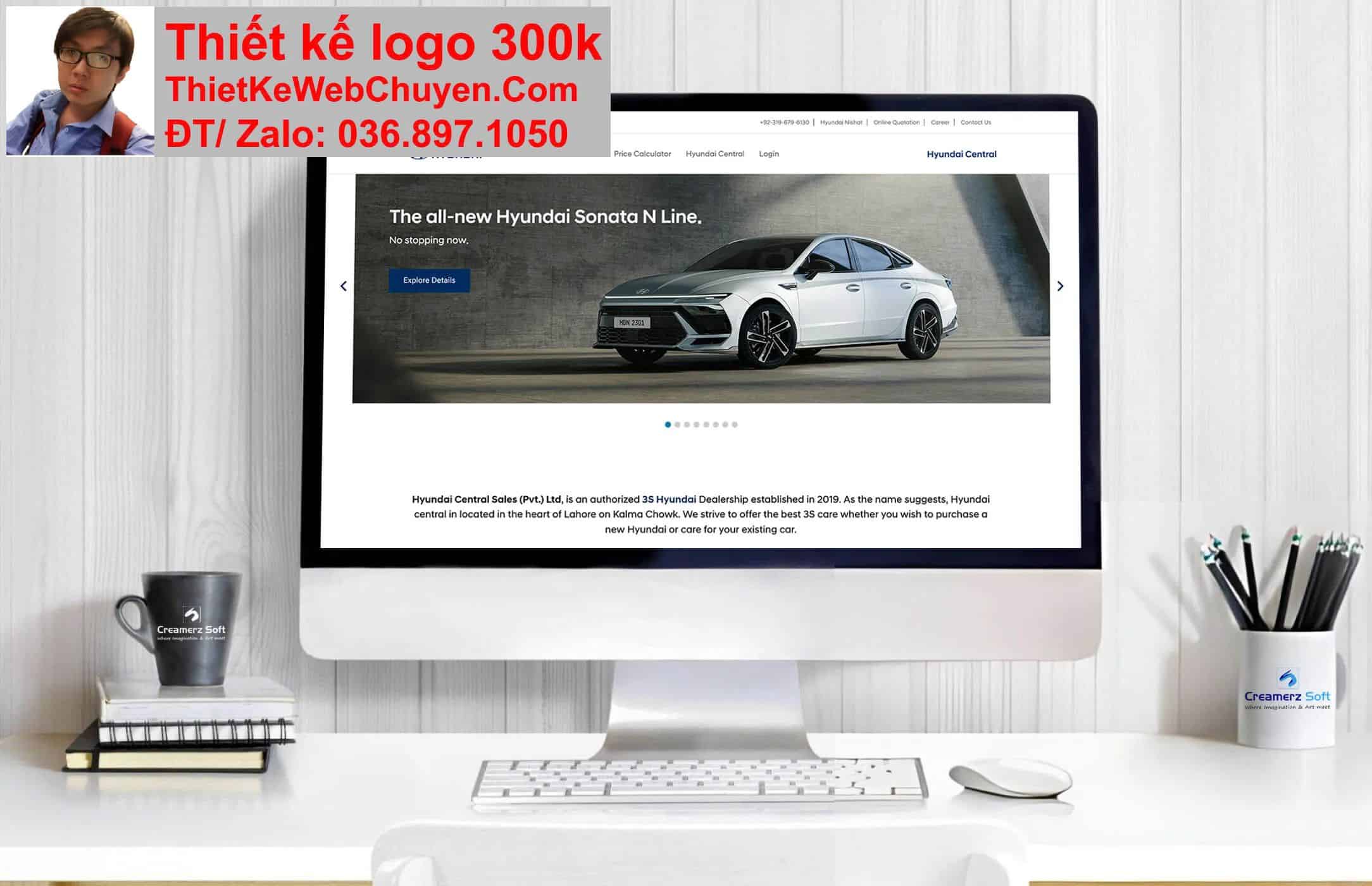 Thiết kế web bán xe oto Hyundai chuyên nghiệp Thiết kế web bán xe oto Hyundai chuyên nghiệp