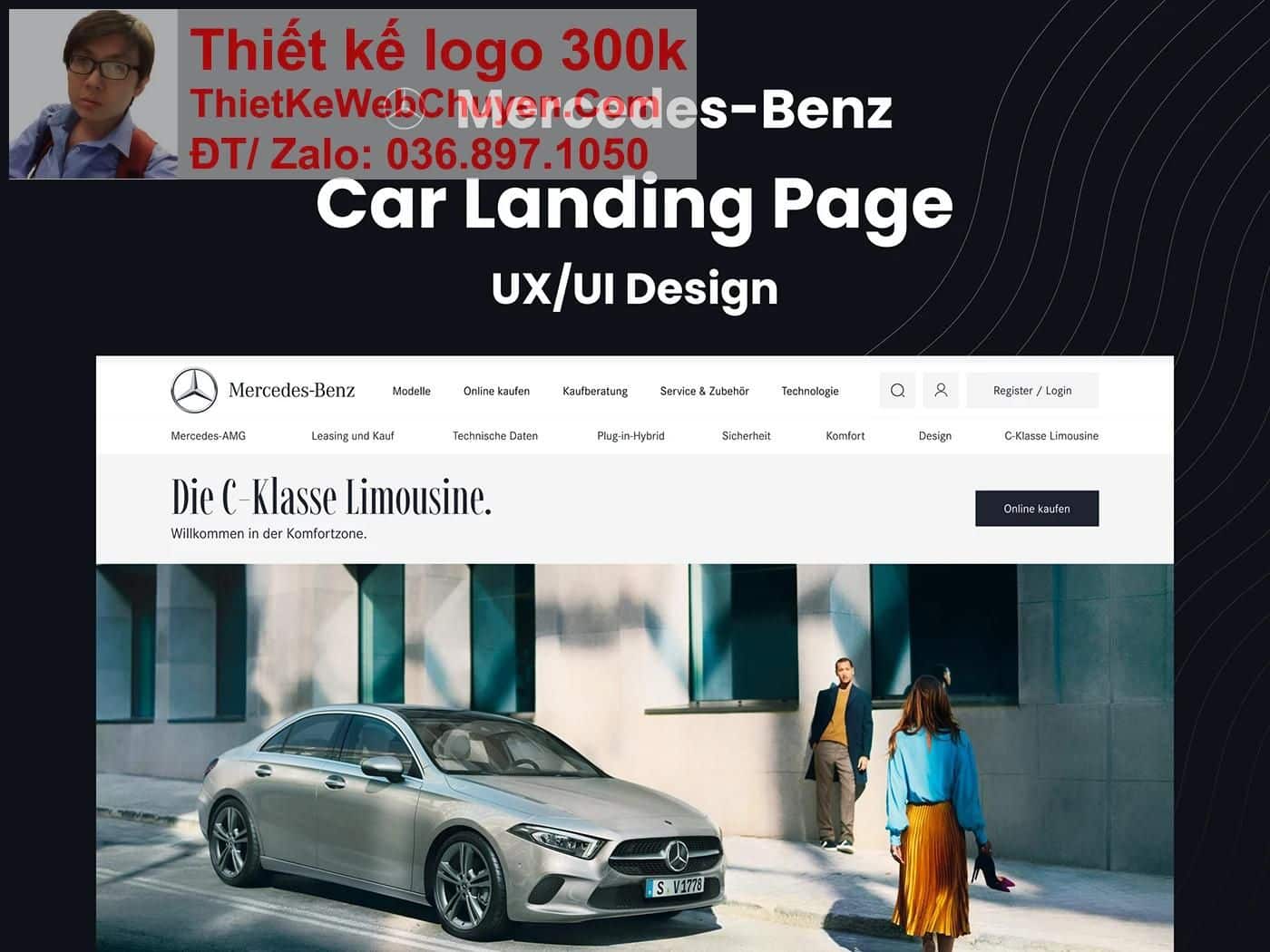 Thiết kế web bán xe oto Mercedes chuyên nghiệp Thiết kế web bán xe oto Mercedes chuyên nghiệp
