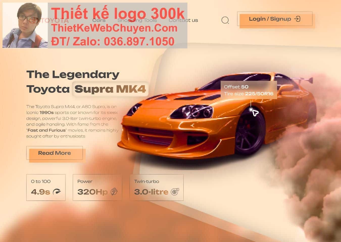 Thiết kế web bán xe ôto Toyota chuyên nghiệp Thiết kế web bán xe ôto Toyota chuyên nghiệp