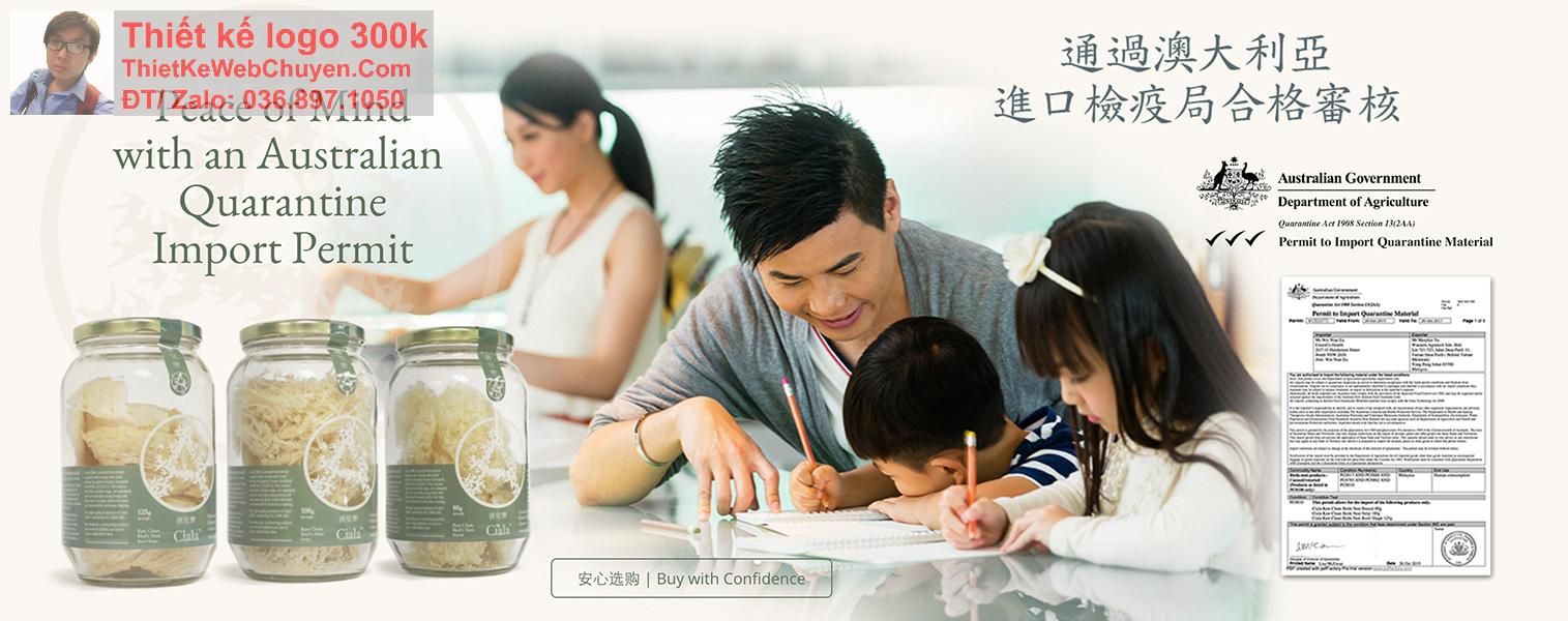 Thiết kế web bán yến sào chuyên nghiệp Thiết kế web bán yến sào chuyên nghiệp