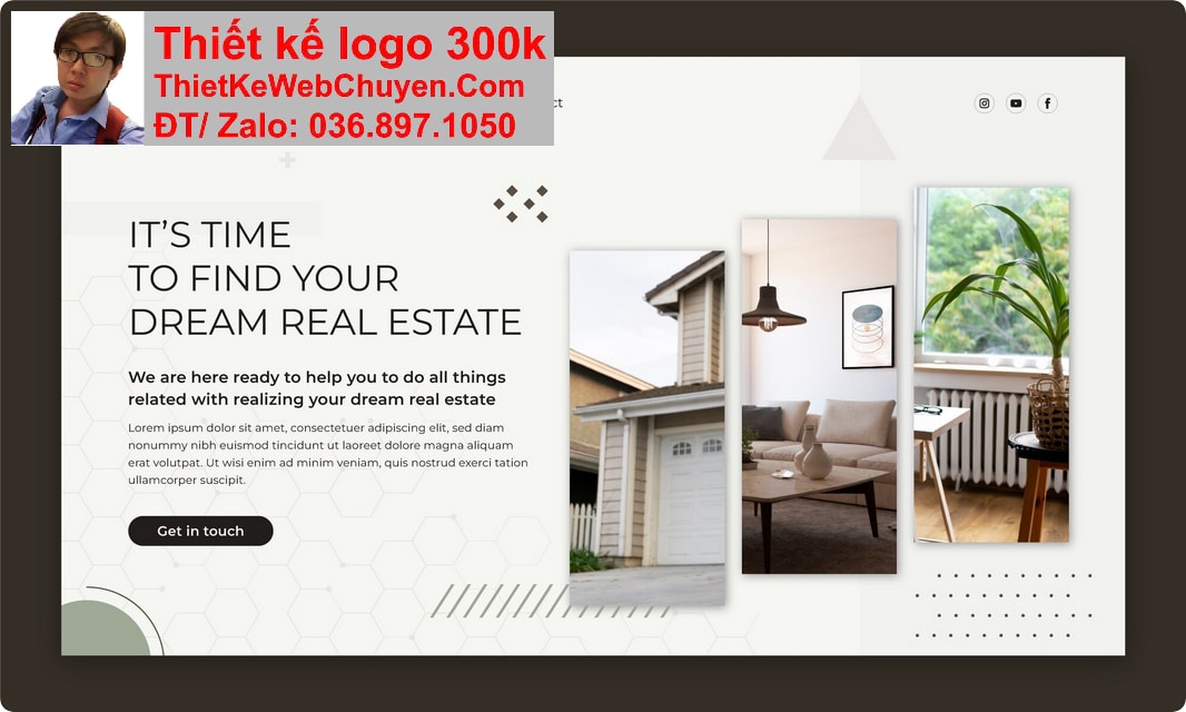 Thiết kế web bất động sản chuyên nghiệp