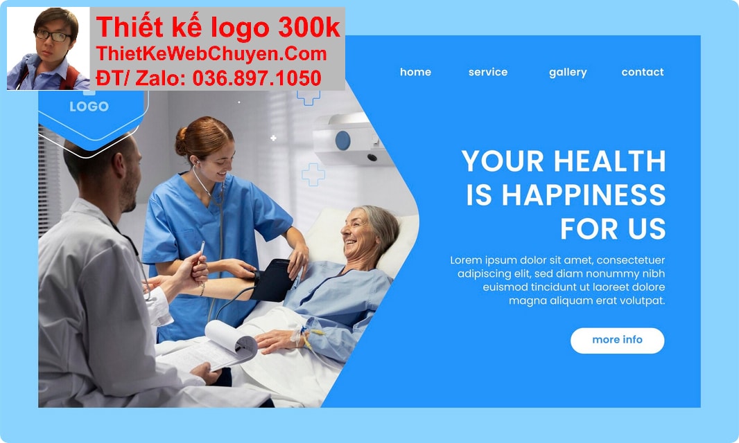 Thiết kế web bệnh viện chuyên nghiệp