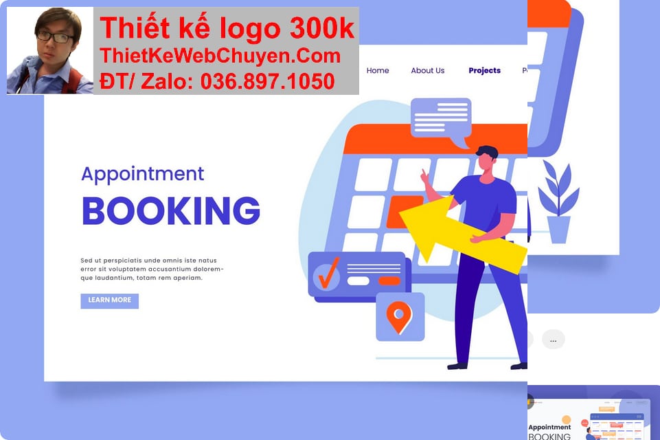 Thiết kế web booking đặt lịch chuyên nghiệp Thiết kế web booking đặt lịch chuyên nghiệp