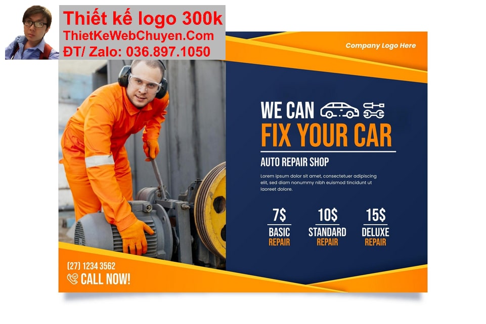 Thiết kế web chăm sóc xe detailing chuyên nghiệp