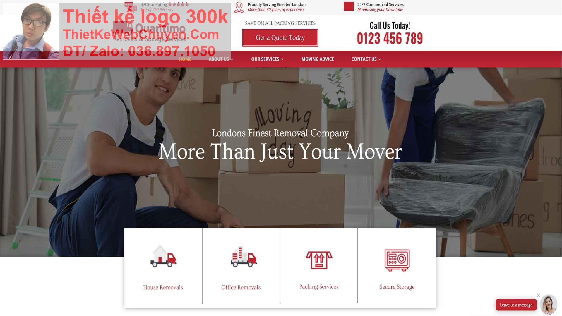 Thiết kế web cho thuê kho bãi chuyên nghiệp Thiết kế web cho thuê kho bãi chuyên nghiệp