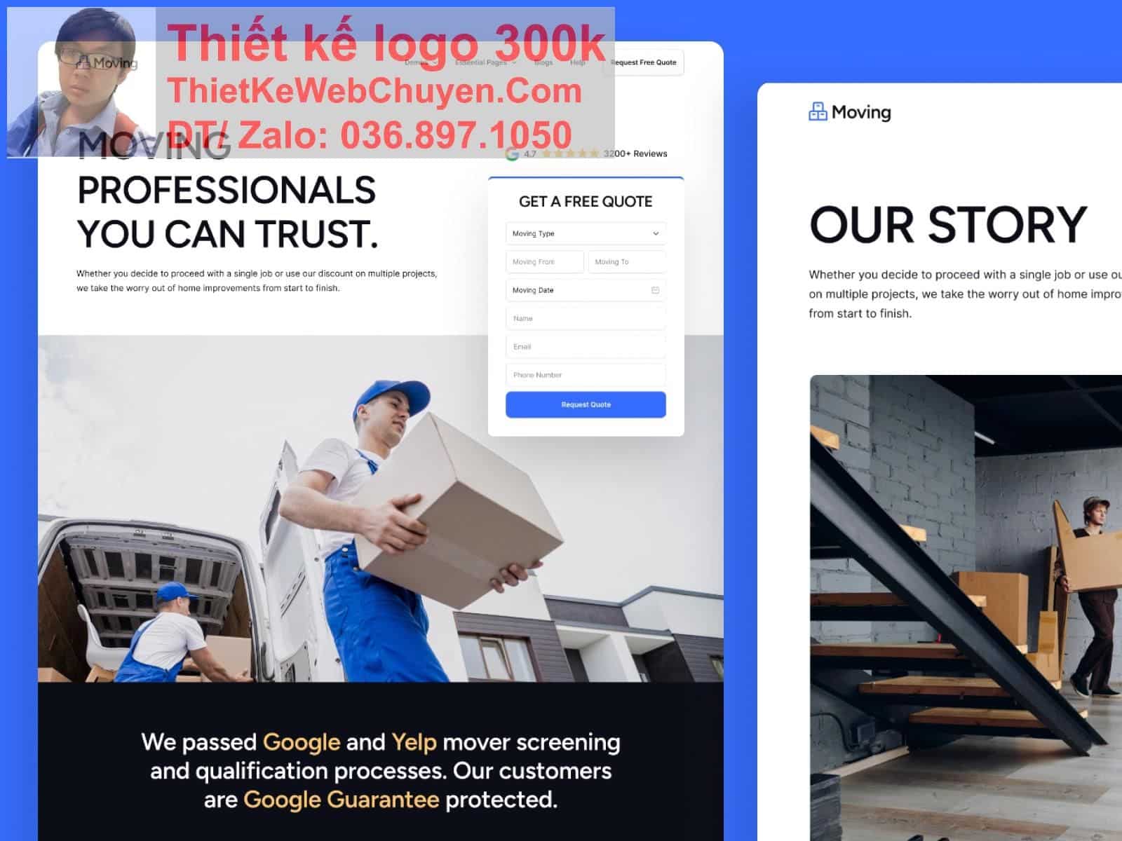 Thiết kế web cho thuê kho bãi chuyên nghiệp Thiết kế web cho thuê kho bãi chuyên nghiệp