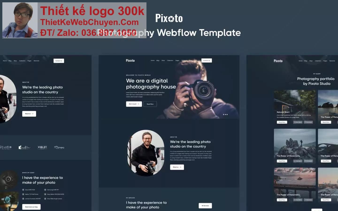 Thiết kế web chụp hình quay phim chuyên nghiệp Thiết kế web chụp hình quay phim chuyên nghiệp