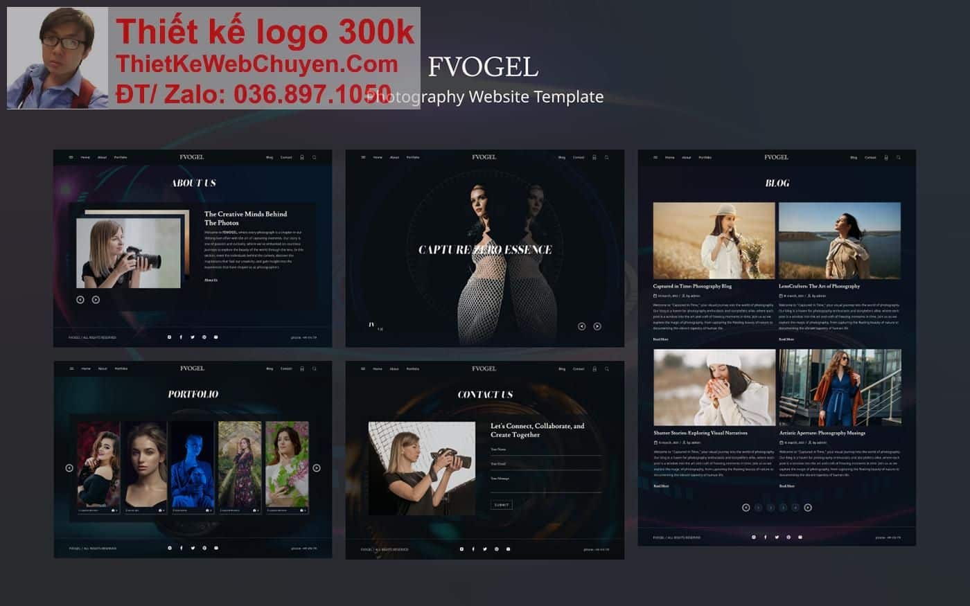 Thiết kế web chụp hình quay phim chuyên nghiệp Thiết kế web chụp hình quay phim chuyên nghiệp
