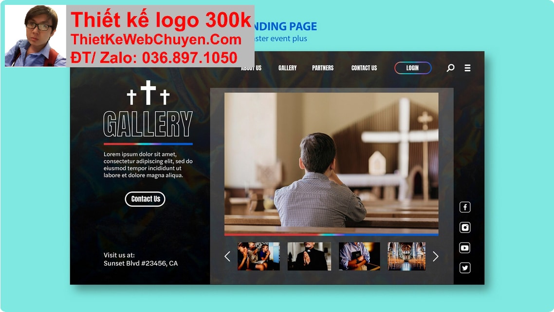 Thiết kế web công giáo chuyên nghiệp