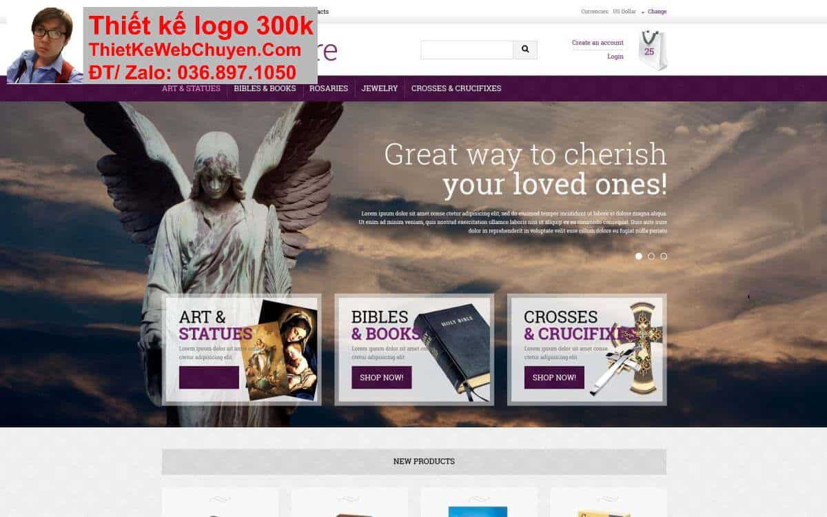 Thiết kế web công giáo chuyên nghiệp Thiết kế web công giáo chuyên nghiệp